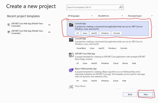 Connect To Visual Studio 2022 Community Edition and Create Your First Project
